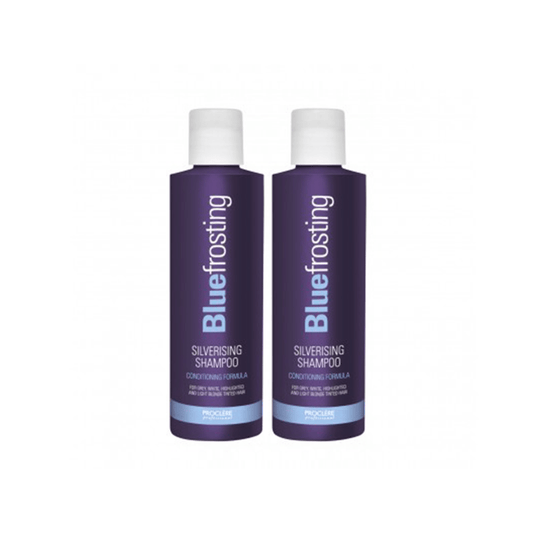 Proclere Blue Frosting Silver Shampoo Twin Pack - Hairdressing Supplies