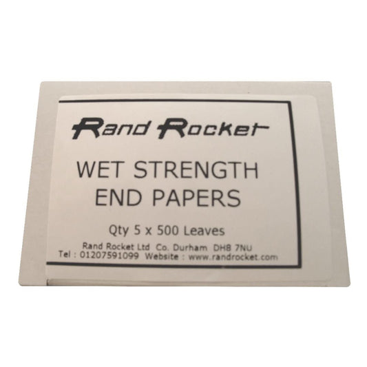 Rand Rocket Wet Strength End Papers 5 x 500 Leaves
