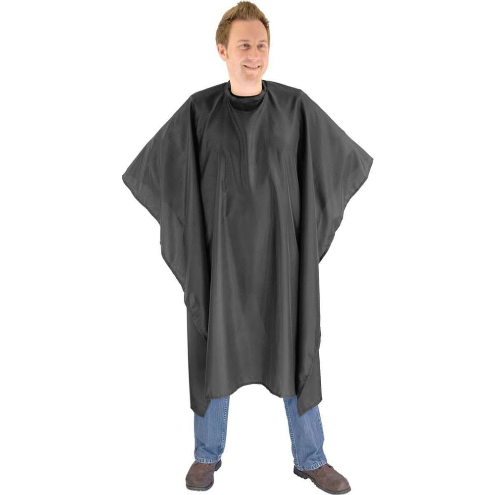 Red Spot Poly Cape Popper - Black