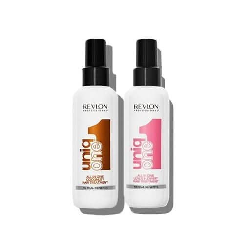 Revlon Uniq One All-in-One Hair Treatment - Coconut + Lotus Flower Bundle