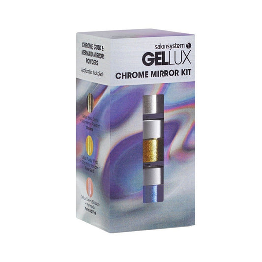 Salon System Gellux Chrome Mirror Kit - Hairdressing Supplies