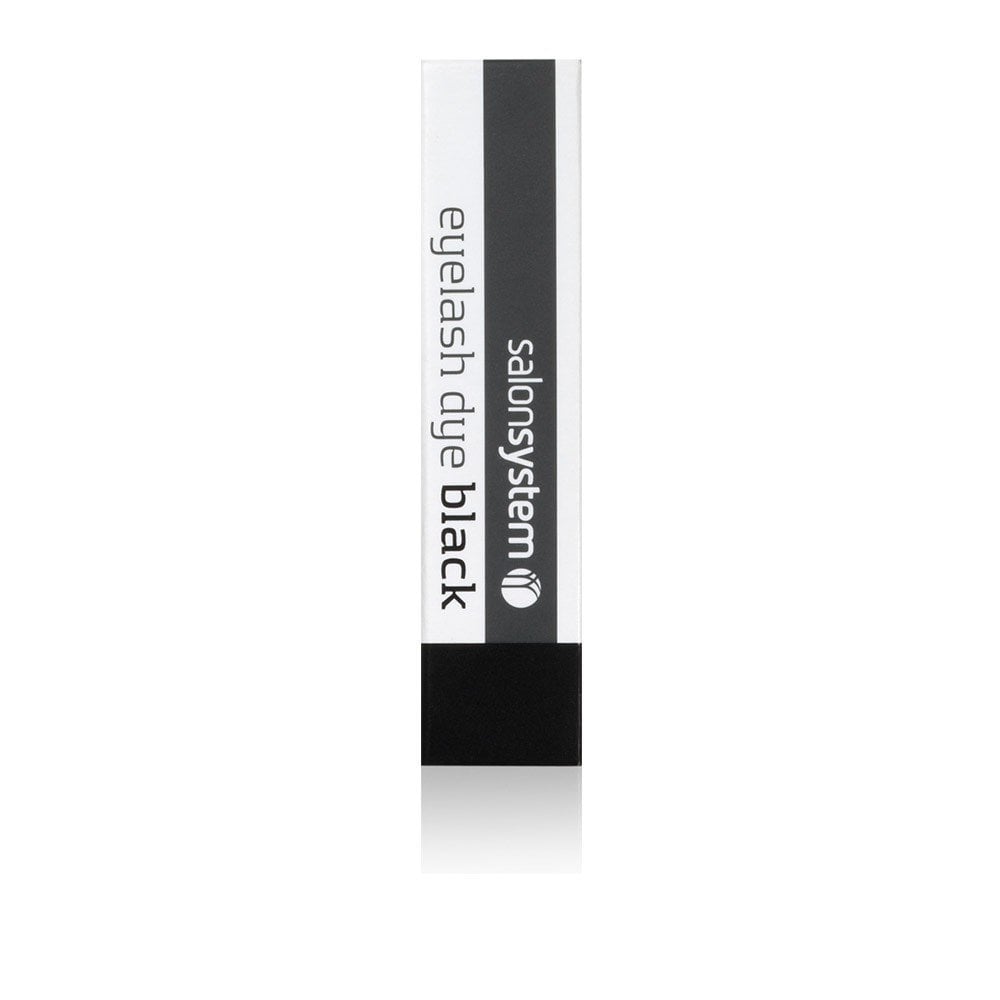 Salon System Lash & Brow Tint Black 15ml - Hairdressing Supplies