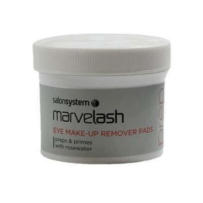 Salon System - Marvelash Eye Makeup Remover Pads x75 - Hairdressing Supplies