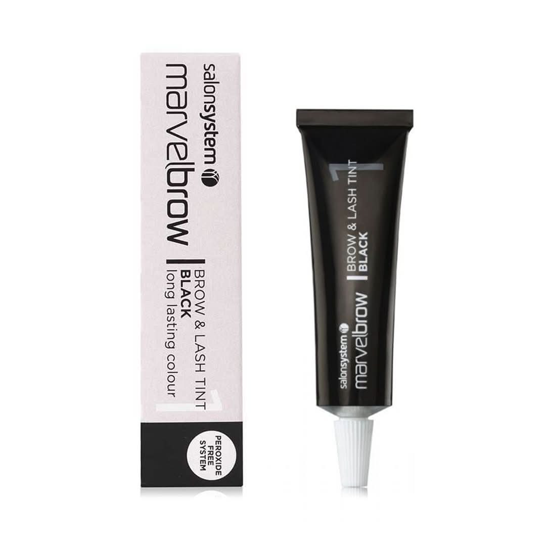 Salon System Marvelbrow Lash & Brow Tint Black Step 1 - 15ml