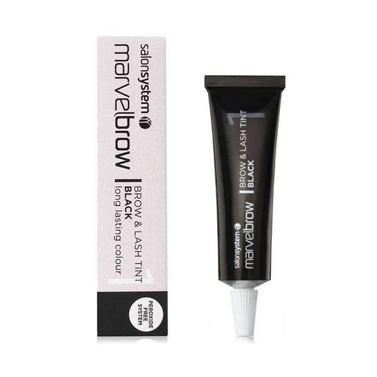 Salon System Marvelbrow Lash & Brow Tint Black Step 1 - 15ml