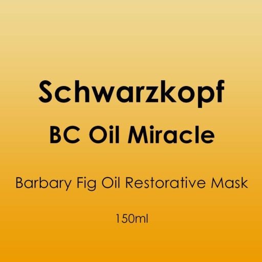 Schwarzkopf BC Oil Miracle Barbary Fig Oil Restorative Mask 150ml - Hairdressing Supplies