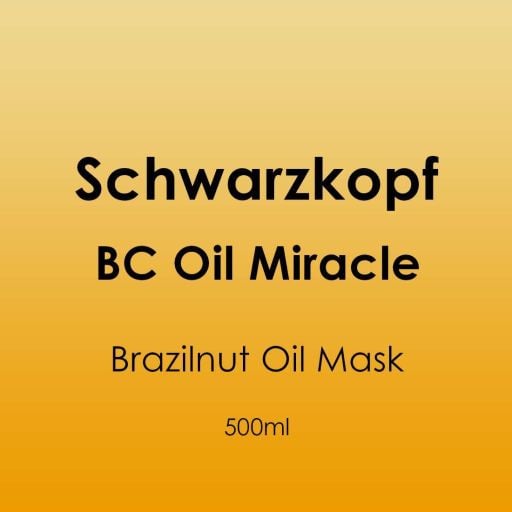 Schwarzkopf BC Oil Miracle Brazilnut Pulp Treatment 500ml - Hairdressing Supplies