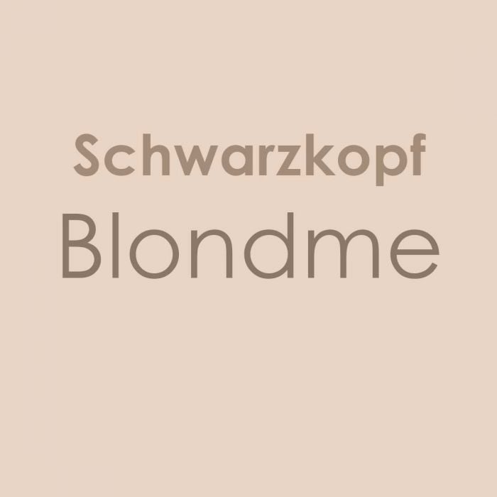 Schwarzkopf BLONDME Colour and Toning Range 60ml - Hairdressing Supplies