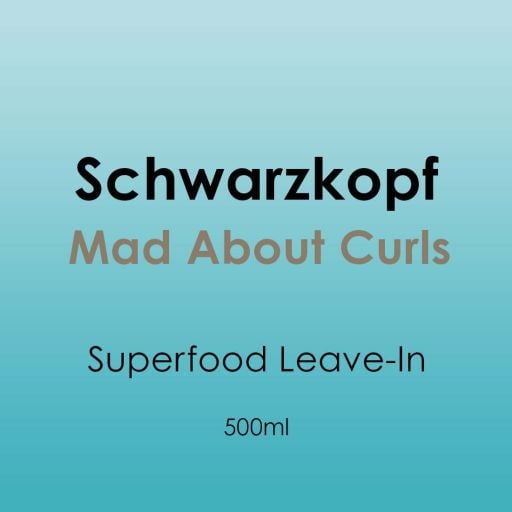 Schwarzkopf Mad About Curls Superfood Leave-in 200ml - Hairdressing Supplies
