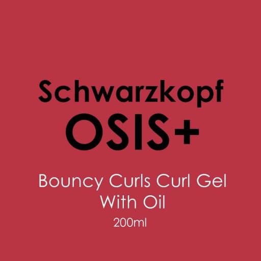 Schwarzkopf Osis Bouncy Curls Curl Gel 200ml - Hairdressing Supplies