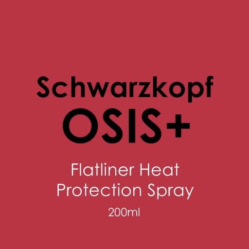 Schwarzkopf Osis Flatliner Heat Protection Spray 200ml - Hairdressing Supplies