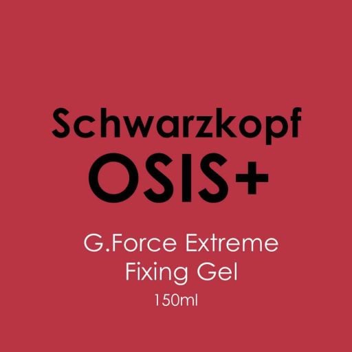 Schwarzkopf Osis G.Force Extreme Fixing Gel 150ml - Hairdressing Supplies