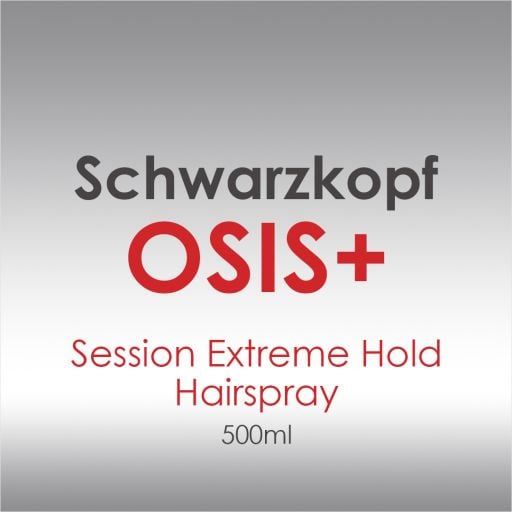 Schwarzkopf Osis Session Extreme Hold Hairspray 500 ML - Hairdressing Supplies