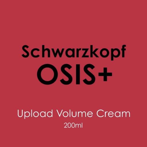 Schwarzkopf Osis+ Upload Volume Cream 200ml - Hairdressing Supplies