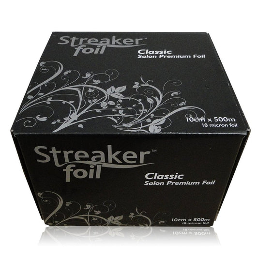 Streaker Silver Hairdressing Foil 10cm x 500m - Hairdressing Supplies