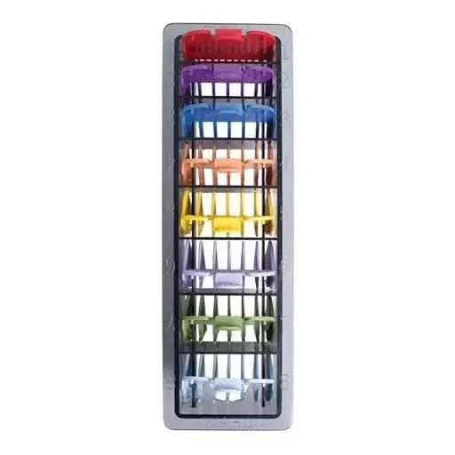WAHL Comb Set 1-8 Coloured For Taper Clippers In Caddy