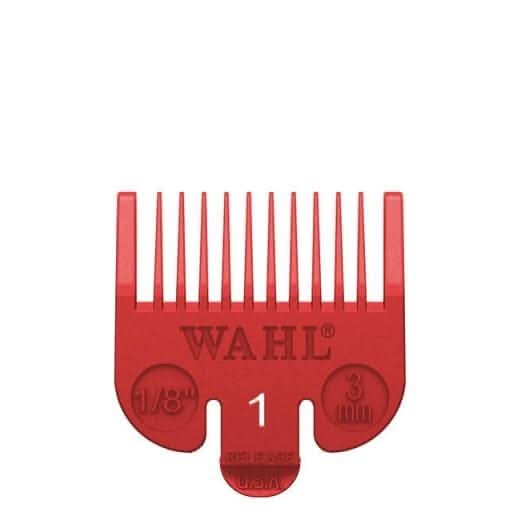 WAHL No.1 Attachment Comb 3mm (1/8") Cut Red