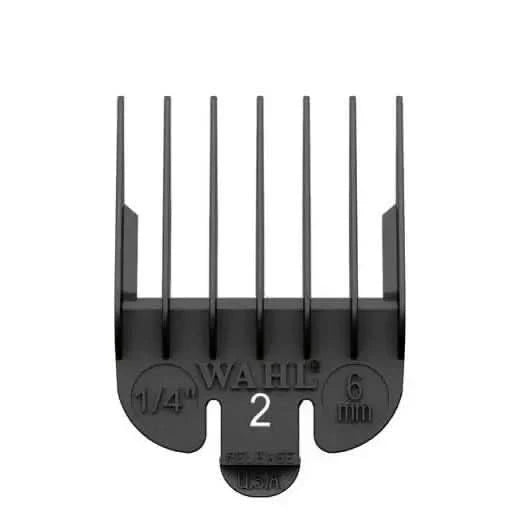 WAHL No.2 Attachment Comb 6mm (1/4") Cut Black