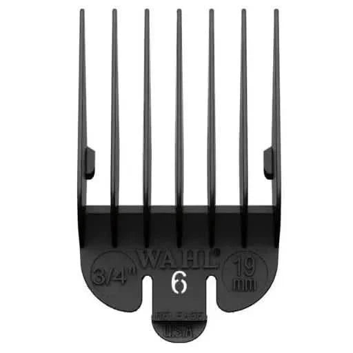 WAHL No.6 Attachment Comb 19Mm (3/4") Cut Black