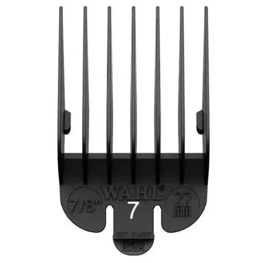 WAHL No.7 Attachment Comb 22Mm (7/8") Cut Black