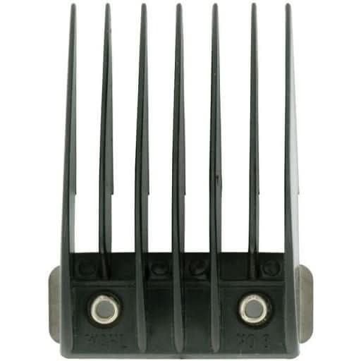 WAHL No.8 25mm Metal Backed 1" Comb Attachment Cut Black