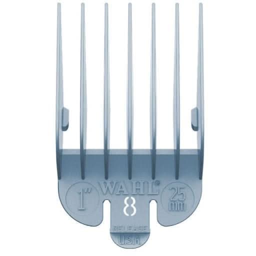 Wahl No.8 Attachment Comb 25Mm (1") Cut Light Blue