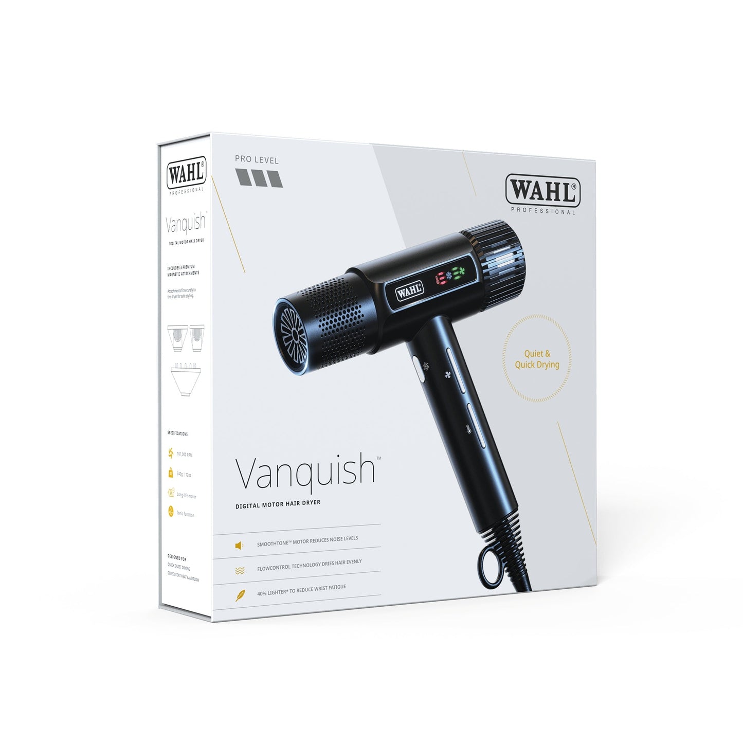 Wahl Vanquish Hair Dryer Black