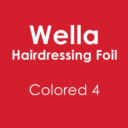 Wella Hairdressing Foil - Coloured 4 Pack