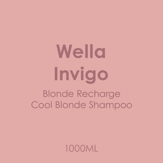 Wella Invigo Blonde Recharge Cool Shampoo 1000ml
