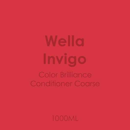 Wella Invigo Color Brilliance Conditioner Coarse 1000ML