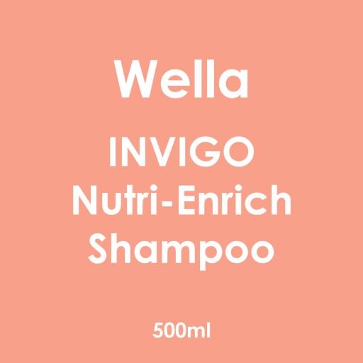 Wella Invigo Nutri Enrich Shampoo 500ml - Hairdressing Supplies