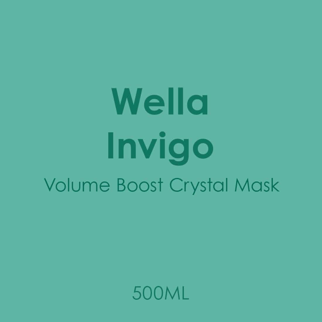 Wella Invigo Volume Boost Crystal Mask 500ML