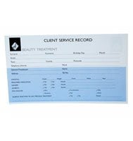 Agenda Beauty Record Cards - Hairdressing Supplies