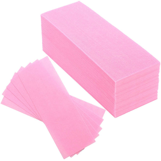 Agenda Pink Paper Wax Strips 100 - Hairdressing Supplies