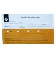 Agenda Record Cards Spray Tan