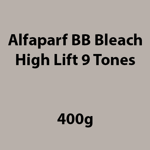 Alfaparf BB Bleach High Lift 9 Tones 400G - Hairdressing Supplies