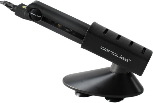 Corioliss Black Hair Straightener and Curling Iron Holder - Hairdressing Supplies