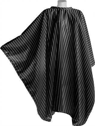 DMI Vintage Barber Cape - Black - Hairdressing Supplies