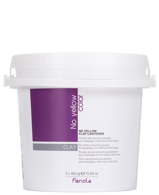 Fanola No Yellow Color Clay Lightener for Balayage 2x450g