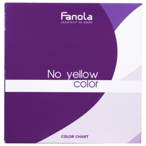 Fanola No Yellow Color - Color Chart (22 Colors)