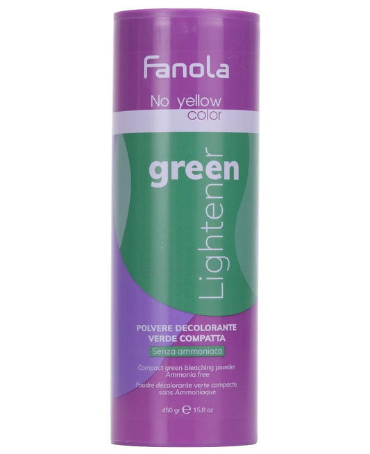 Fanola No Yellow Color Green Lightener 450g