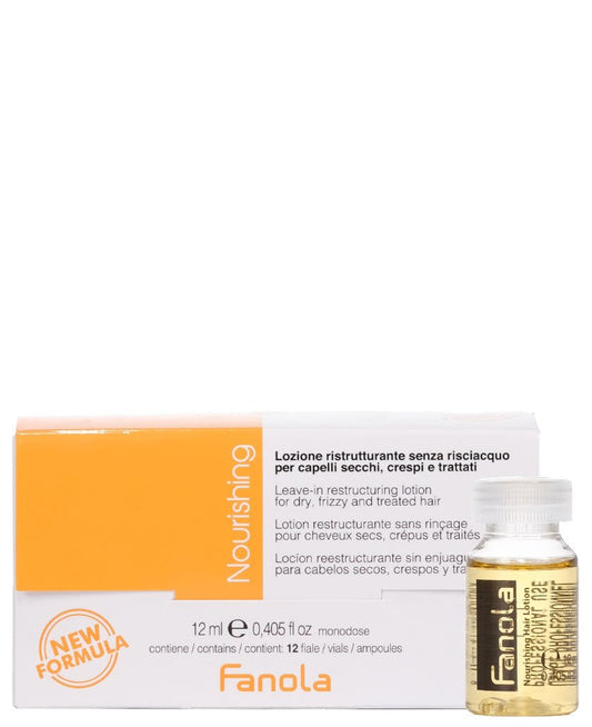 Fanola Nourishing Leave-In Restructuring Lotion 12 x 12ml