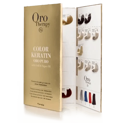 Fanola Oro Therapy Color Keratin Oro Pure Color Chart
