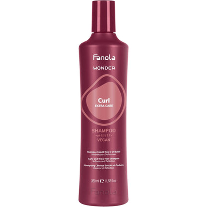 Fanola Wonder Curl Curly Hair Shampoo Softness And Definition 350ml