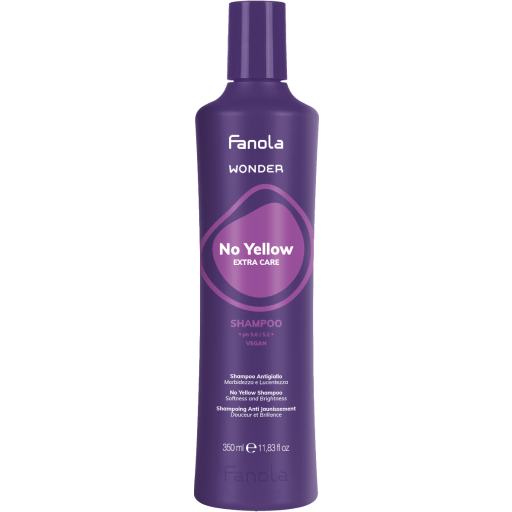 Fanola Wonder No Yellow Shampoo 350ml - Hairdressing Supplies