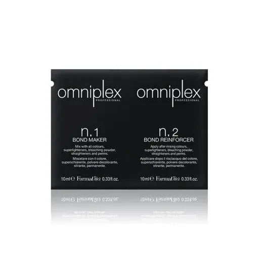 FarmaVita Omniplex No.1 Bond Maker 10ml & No.2 Bond Reinforcer 10ml - Hairdressing Supplies