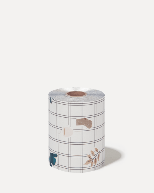Framar Plaid Hair Day Embossed Roll