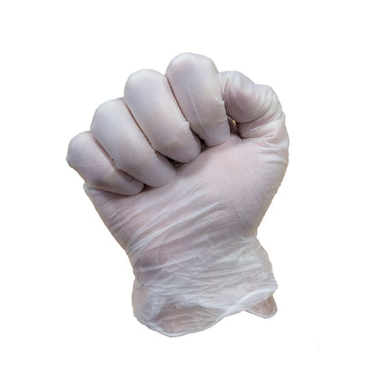 Vinyl Clear Powder Free Gloves x100