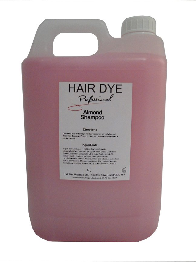 Hair Dye Professional Almond Shampoo 4L - Hairdressing Supplies