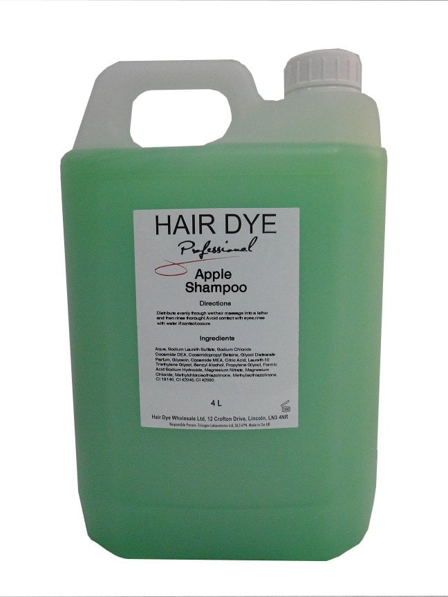 Hair Dye Professional Apple Shampoo 4L - Hairdressing Supplies